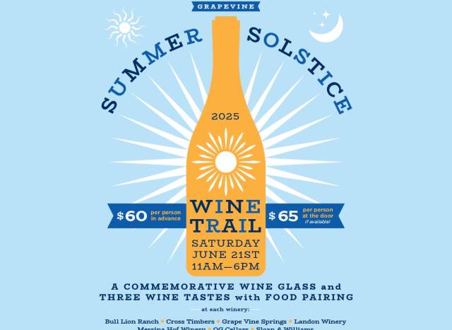 Summer Solstice Wine Trail