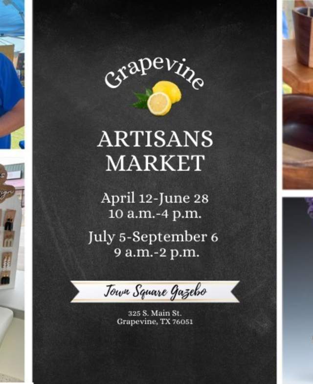 Grapevine Artisan Market Hero graphic