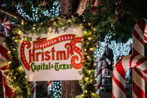 Christmas Capital of Texas Sign
