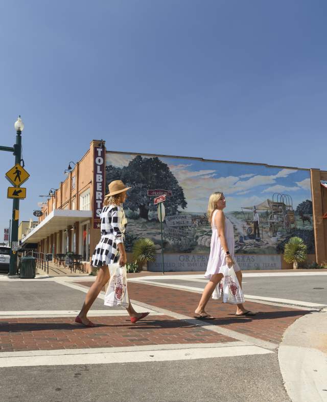 Shopping on Main Street