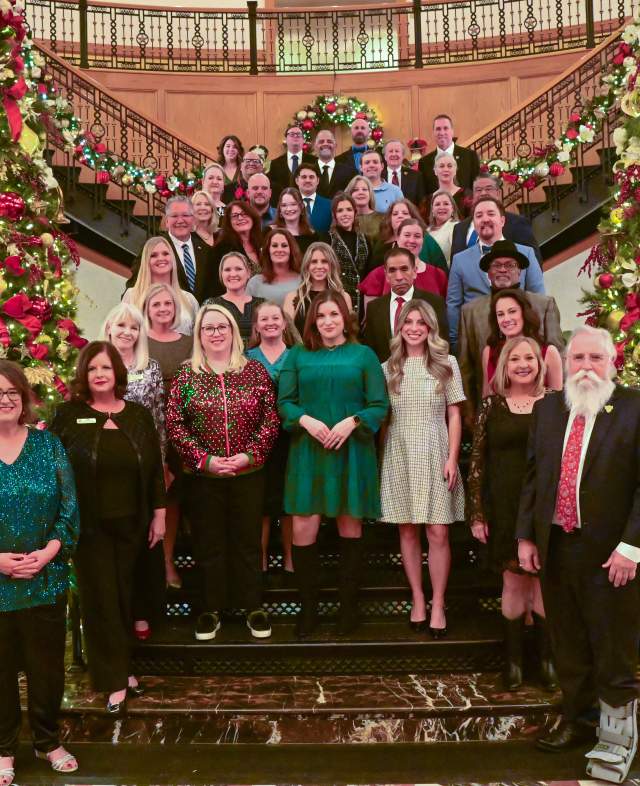 Photo of Grapevine Convention and Visitors Bureau staff December 2024