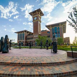 Peace Plaza Grapevine Main Station