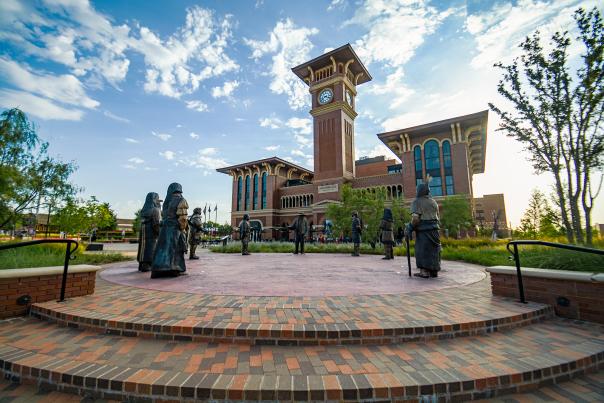 Peace Plaza Grapevine Main Station