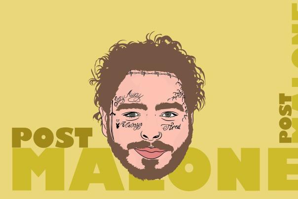 Graphic of Post Malone