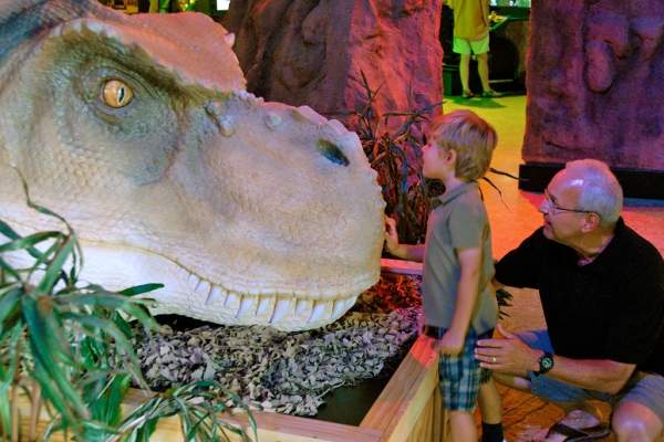 Photo from Be The Dinosaur exhibit