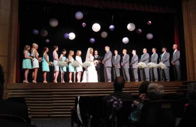 Palace Theatre wedding
